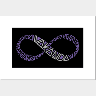 Wakanda Infinity Posters and Art